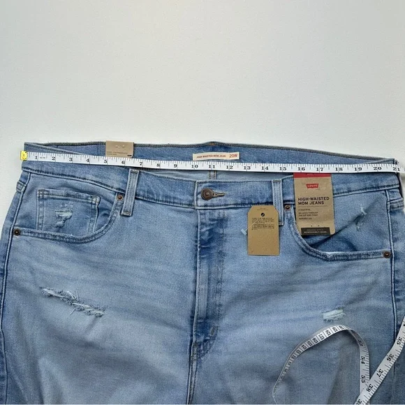 Levi’s High Waisted Mom Jeans Size 20W NWT - Picture 8 of 13